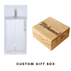 SHIRO EAU DE PARFUM 90ML + Custom Engraved Box