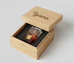 Khamrah Dukhan By Lattafa EDP 100ML + Custom Engraved Gift Box