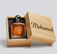 Emporio STRONGER WITH YOU INTENSELY EDP + Custom Wooden Gift Box