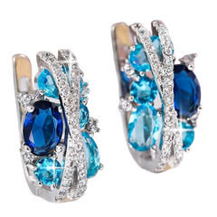 Sapphire Dream Earring - Mojood