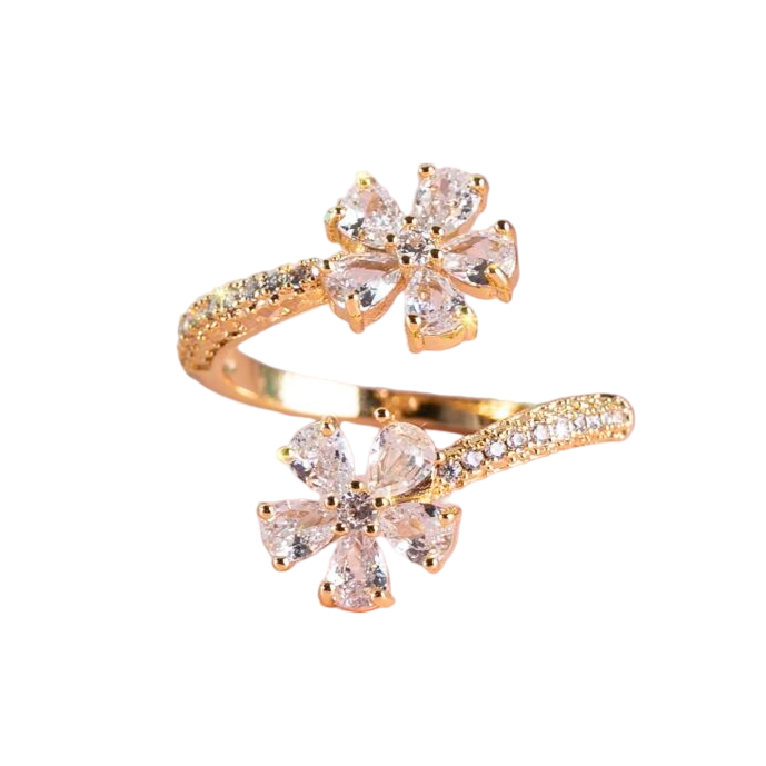 Feminine Floral Ring - Mojood