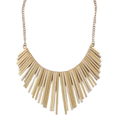 Golden Strips Necklace - Mojood