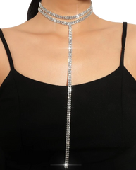 Glossy Cascade Necklace - Mojood