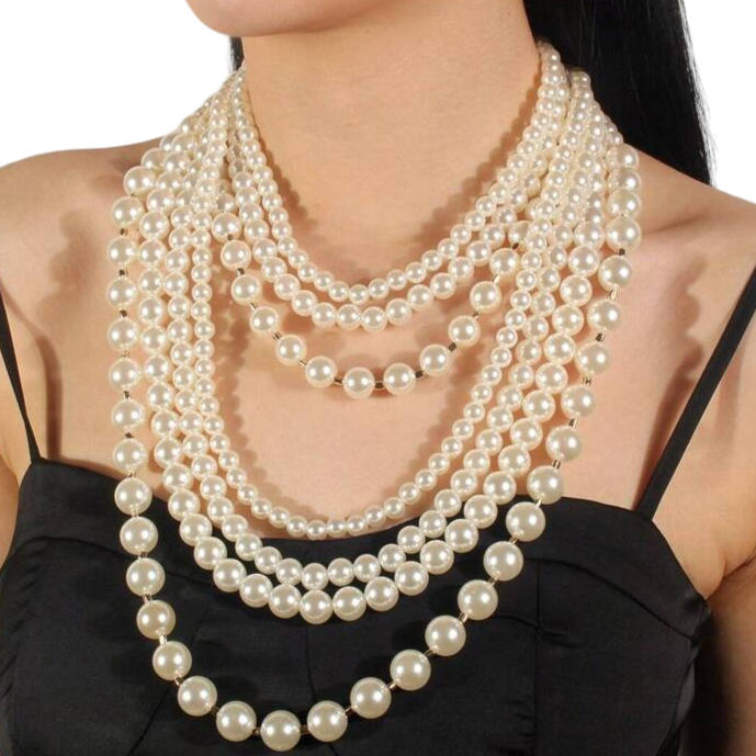 Cascading Layer Necklace - Mojood