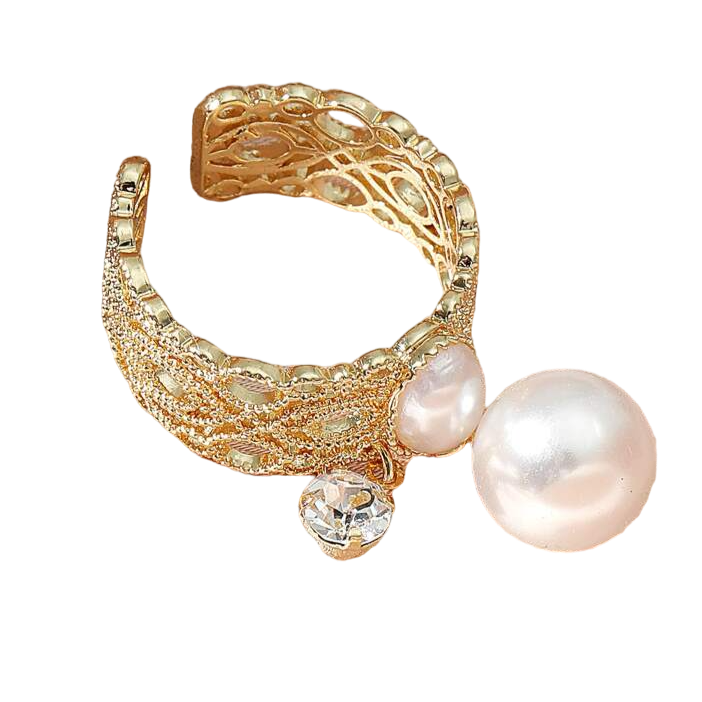 Dual Pearl Ring - Mojood