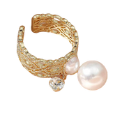 Dual Pearl Ring - Mojood