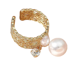 Dual Pearl Ring - Mojood