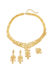 Goldey Leaf Jewelry Set - Mojood