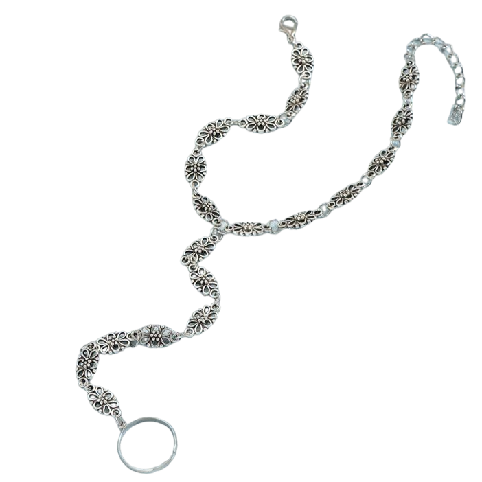 Slate Serenity Bracelet Ring - Mojood