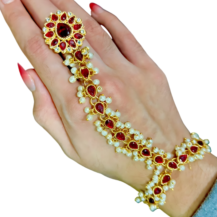 Cascade Charm: Bangle-Ring Fusion - Mojood