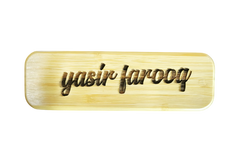 Custom Engraved Bamboo Pen With Box