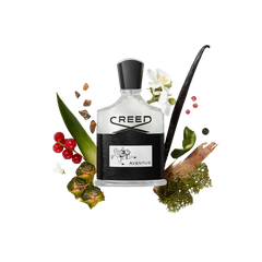 Creed Millesime Aventus + Custom Engraved Wooden Gift Box