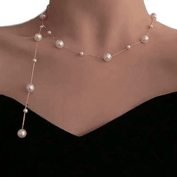 Sidefall Necklace - Mojood