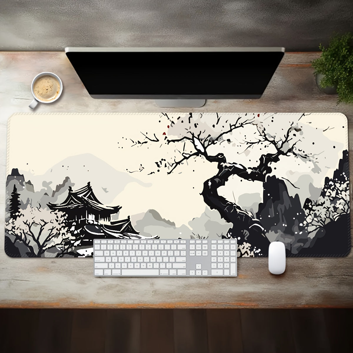 Landscape Gaming Computer Large Mouse Pad - Mojood