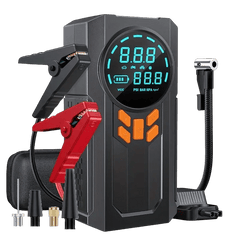 12V Portable Car Jump Starter With Power Bank 8800Mah Capacity - Mojood