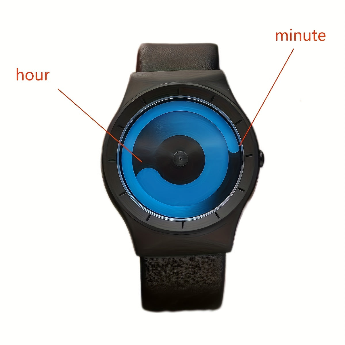 Tai Chi Charm Watch Casual Round Pointer - Mojood