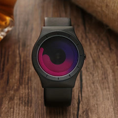 Tai Chi Charm Watch Casual Round Pointer - Mojood