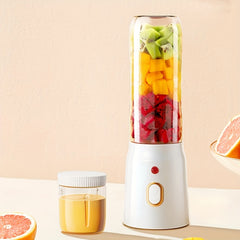 Portable Multifunctional Citrus JuicerDual Bottles, USB Rechargeable