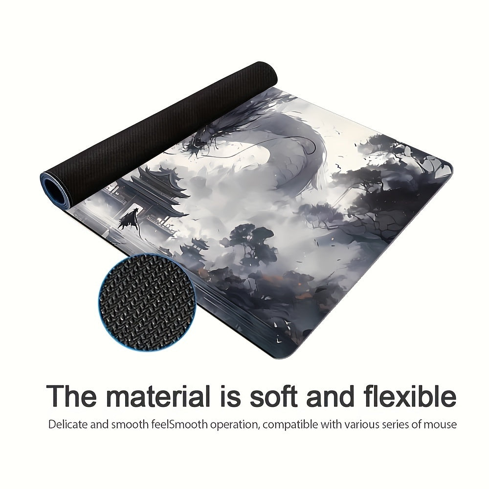 Extra-Large Dragon & Teen Mouse Pad - Mojood