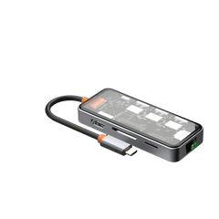 8 - in - 1 USB - C Docking Station with 1 USB - C and 3 USB - A Ports - Mojood