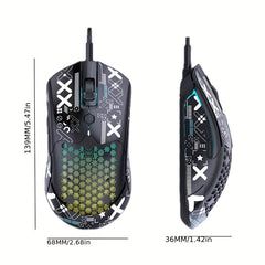 M5 Ultralight Wired Gaming Mouse - Mojood