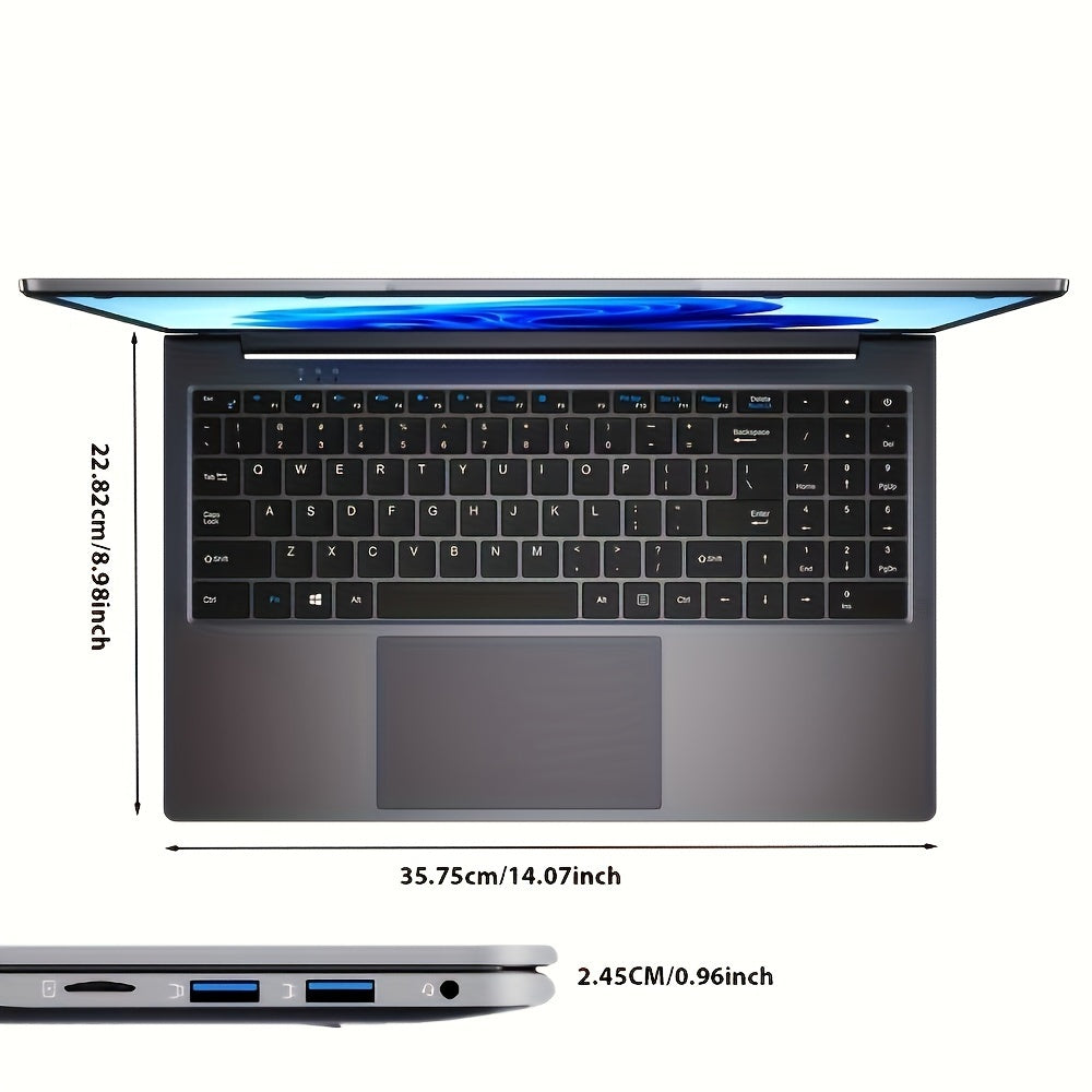 BMAX X15 Pro 39.62 Cm 512GB SSD ROM 16GB DDR4 RAM Intel N95 4 Cores IPS Screen - Mojood