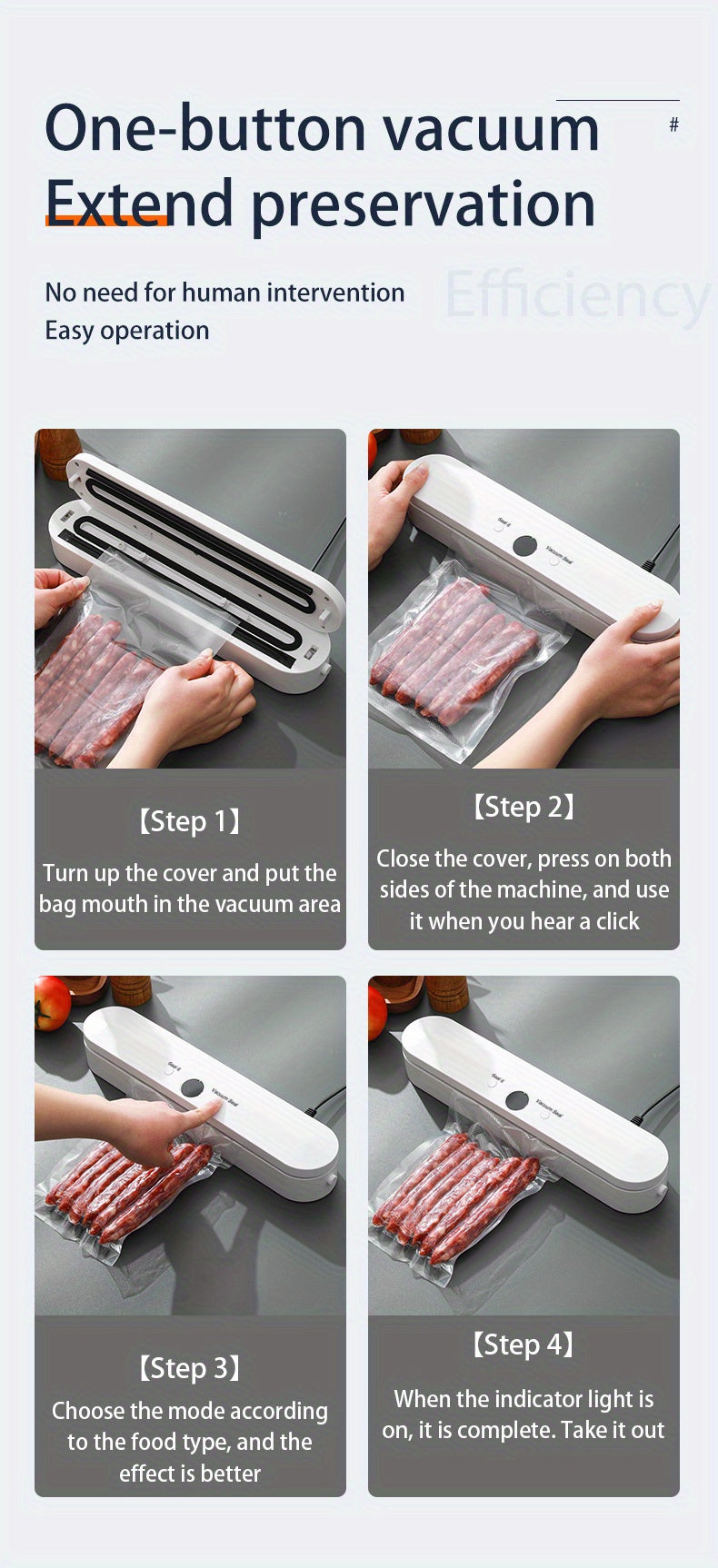 Kitchen Vacuum Sealer - Mojood