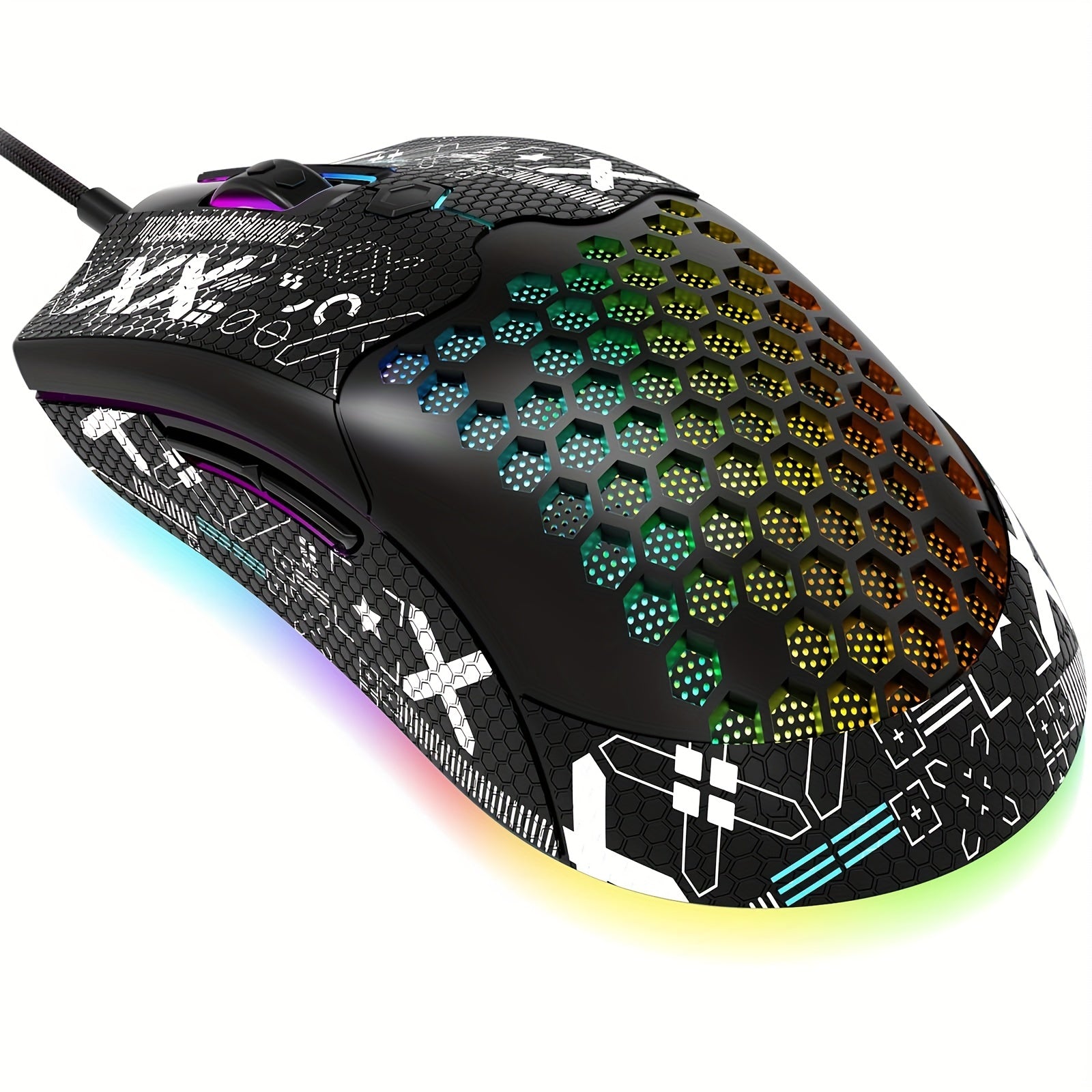 M5 Ultralight Wired Gaming Mouse - Mojood