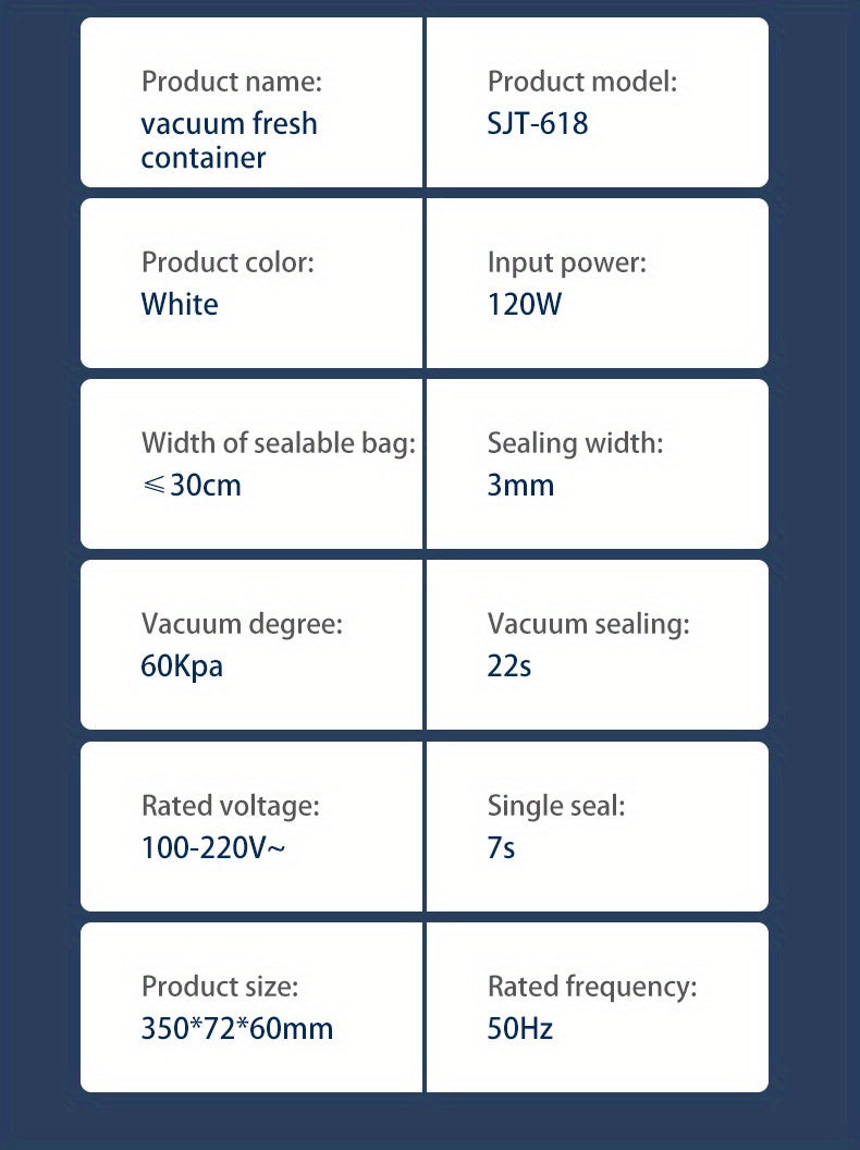 Kitchen Vacuum Sealer - Mojood