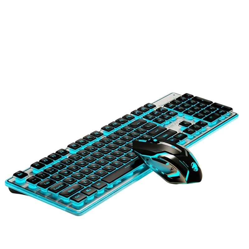 EWEADN BT & 2.4G Wireless Gaming Keyboard and Mouse Combo