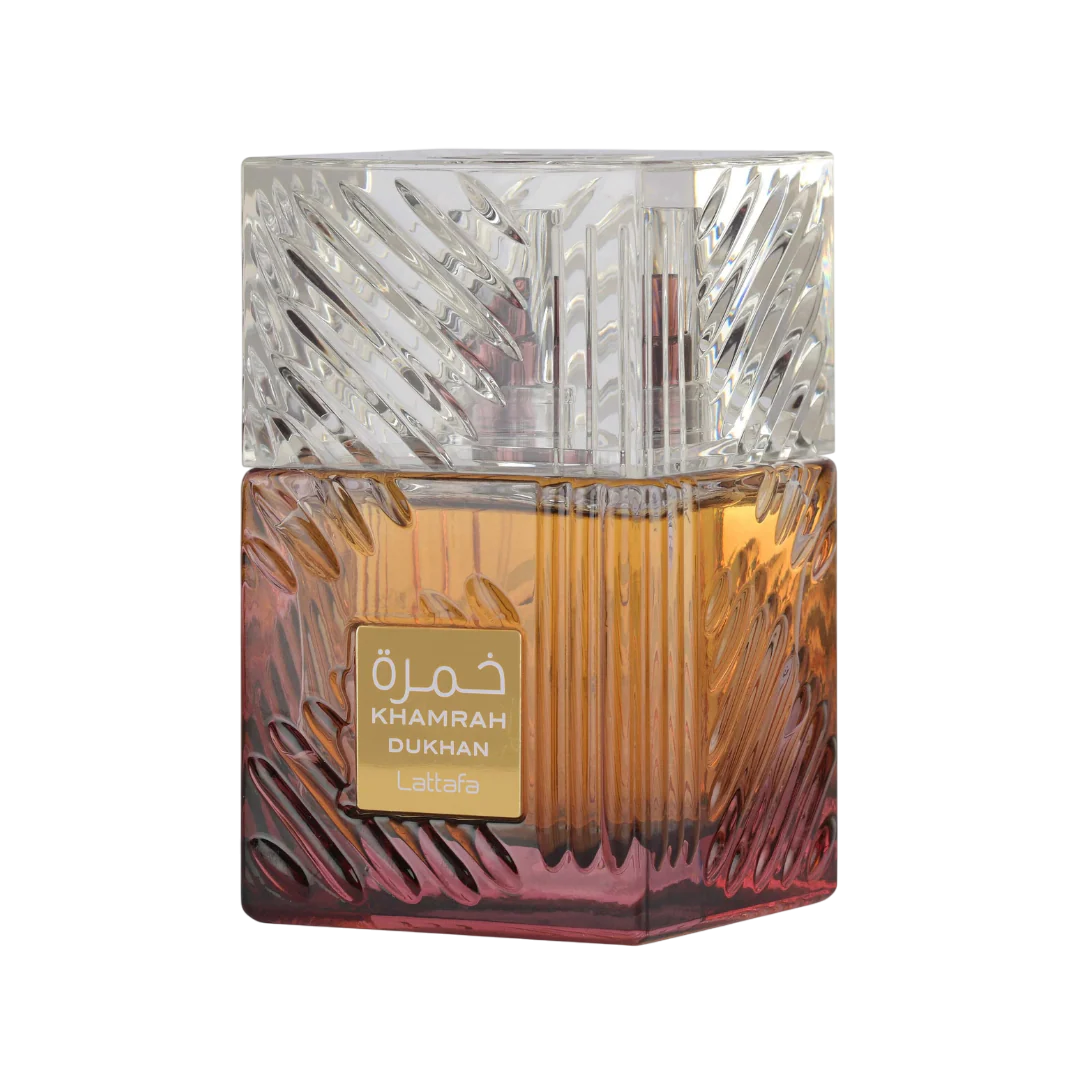 Khamrah Dukhan By Lattafa EDP 100ML + Custom Engraved Gift Box