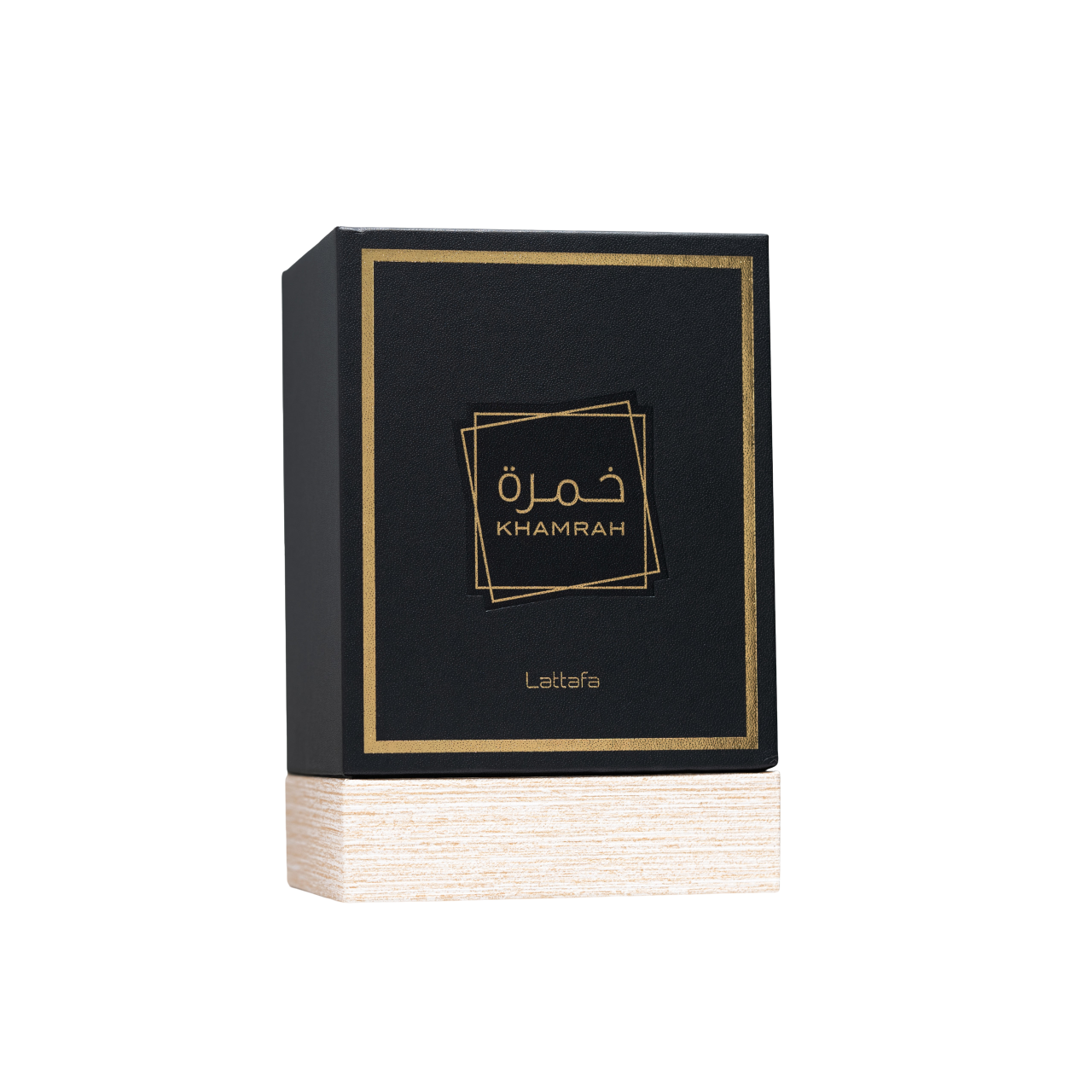 Lattafa Khamrah + Custom Engraved Box