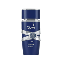 Asad Zanzibar By Lattafa EDP 100ml for Men + Custom Engraved Gift Box