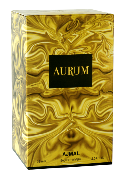 Ajmal AURUM + Custom Engraved Wooden Gift Box